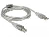 DeLOCK USB 2.0 USB-kabel 2m Transparent#2