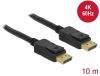 Delock Cable Displayport 1.2 male > Displayport male 4K 60 Hz 10 m#1