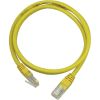 DELTACO U/UTP Cat5e patchkabel 0.5m, gul#2