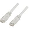 Nätverkskabel oskärmad Cat.6, RJ45, 3 meter - Grå