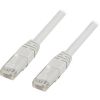 DELTACO U/UTP Cat6 patchkabel, LSZH, 2m, vit