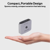 Promate HDMI Switch Splitter, Universal 4k Aluminum HDMI Adapter and Dual Socket with Integrated Easy-Switch, Switch-HDMI#6