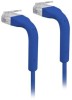 Nätverkskabel, Ubiquiti Patch Cable, böjbar, Cat6, 0,3 meter - Blå