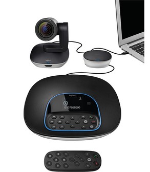 Logitech ConferenceCam Group 1080p, videokonferenssystem för medelstora till stora mötesrum