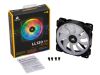 Corsair LL120 RGB 120mm fläkt 120 x 120 x 25 mm, 1500 RPM, 43.25cfm, 24.8dBa, 4-pin#4