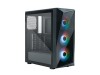 Cooler Master CMP 520, ATX, Tempered Glass, ARGB - Svart