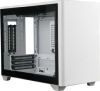 Cooler Master MasterBox NR200P, Mini-ITX, härdat glas - Vit