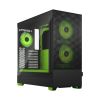 Fractal Design Pop Air RGB Tempered Glass Clear Tint, ATX - Green Core