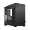 Fractal Design Pop Mini Silent Tempered Glass Clear Tint, MicroATX - Svart#1