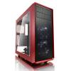 Fractal Design Focus G Mystic Red, ATX, 2x120mm LED-fläktar - Röd