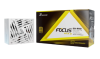 Seasonic Focus GX White (2024) 850W, ATX 3.1, 135 mm fläkt, 80PLUS Gold, semipassivt, löstagbara kablar - Vit