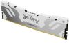 16 GB DDR5-6000 Kingston FURY Renegade White CL32, XMP - Vit/Silver