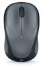 Logitech Wireless Mouse M235, USB nano-adapter - Grå/Svart