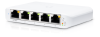 Ubiquiti Networks UniFi Flex Mini, 5-port Gigabit, passive PoE, strömförsörjd via POE 802.3af/at, inkl. USB-C strömadapter