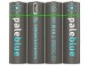 Pale Blue Li-Ion Rechargeable AA Battery, 4 pack of AA with 4x1 charging cable#1