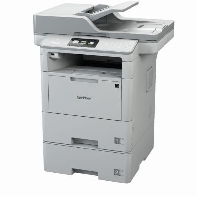 Brother MFC-L6800DWT, skrivare + scanner + kopiator + fax, 46 ppm, 600x1200 dpi, 2 x 520 arks pappersinmatning, duplex, AirPrint, NFC, LAN/USB/WiFi