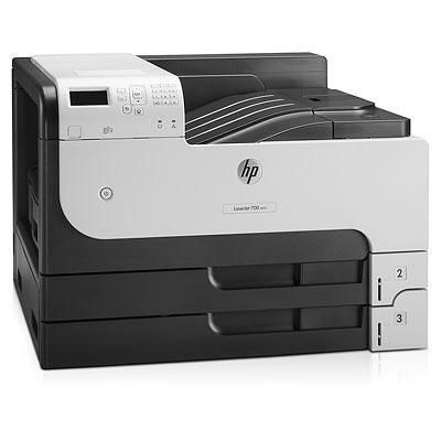 HP LaserJet Enterprise 700 M712dn , A3+, 1200x1200 dpi, 40 ppm, duplex, USB/LAN