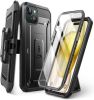 iPhone 15 Plus (6.7") Mobile Phone Case 360 Degree Case Bumper Protective Case [Unicorn Beetle Pro] with Screen Protector 2023 Edition, Black - SUPCASE outdoor