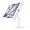 Bordsfäste Compulocks iPad Counter Stand with Gooseneck, till iPad Air 13-tum M2/M3, låsbart - Vit