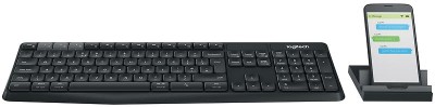 Logitech K375s Multi-Device, Bluetooth, PC/Mac/Android/iOS, inkl. stativ, nordiskt