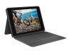 Logitech Rugged Folio, iPad Gen. 7:e/8:e, nordiskt - Grafitgrå#1