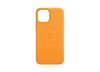 Apple läderfodral med MagSafe till iPhone 12 mini - California Poppy#2