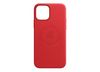 Apple läderfodral med MagSafe till iPhone 12 Pro Max - (PRODUCT)RED#2