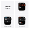 Apple Watch Series 7 GPS + Cellular 45mm Rostfri stålboett med Milaneselänk - Silver#3