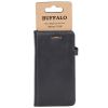 Plånboksfodral BUFFALO iPhone 6/7/8/SE(2020), 2-in-1 magnetskal - Svart