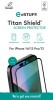 Skärmskydd eSTUFF Titan Shield Full Cover Glass Black, Apple iPhone 14/13 Pro/13#2